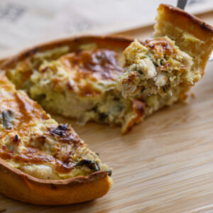 Quiche de puerro y pollo 280 gr